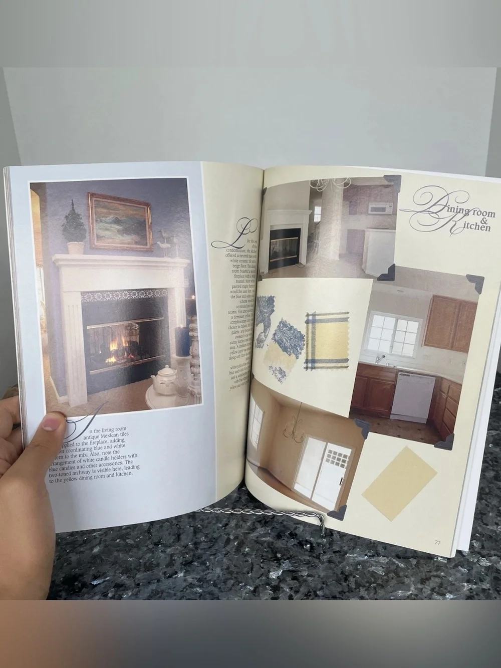 2002 “Fabric All Through The House”, Vintage Paper Back Book, Cottage-Grandma Co